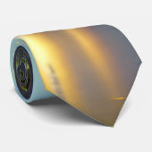 風光明媚な滝の風景AIアート ネクタイ (ロール)