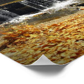 風光明媚な滝ジョン7:37 ポスター (角)