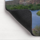 風光明媚な相模良湖 マウスパッド (コーナー)