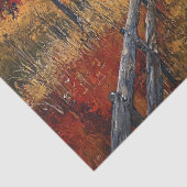 風光明媚な秋の風景の素朴切り離し 薄葉紙 (詳細)