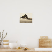 風光明媚な納所像 ポスター (キッチン)