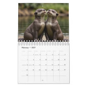 風光明媚な自然 カレンダー (2月 2027)