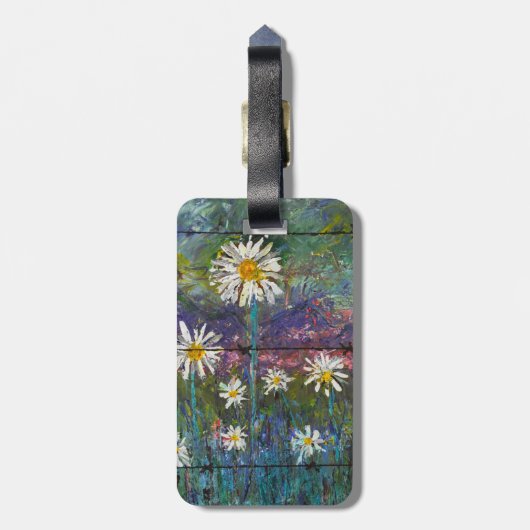 風光明媚な花 ラゲッジタグ (裏面縦)