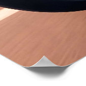 風光明媚な道路を乗り越えるオートバイ ポスター (角)