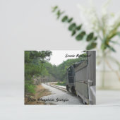 風光明媚な鉄道、石の山ジョージア ポストカード (スタンド正面)