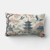 風光明媚な陳腐な ランバークッション (裏面)