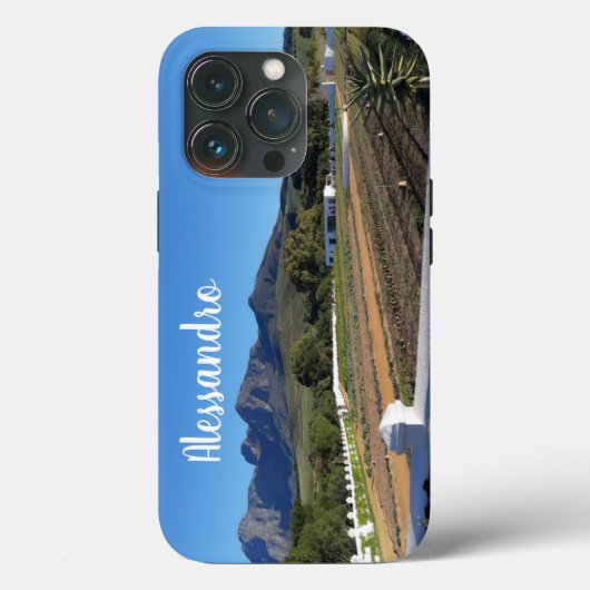 風光明媚な風景の写真あなたの名前を追加 Case-Mate iPhoneケース (裏面)