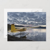 風光明媚な高フラ湖の水上飛行機 ポストカード (正面/裏面)