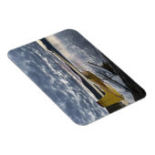 風光明媚な高フラ湖の水上飛行機 マグネット (右側)