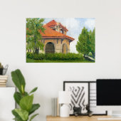 風光明媚な1904世界のフェアパビリオン – セントルイス ポスター (ホームオフィス)