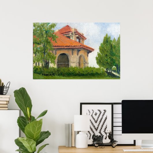 風光明媚な1904世界のフェアパビリオン – セントルイス ポスター (ホームオフィス)