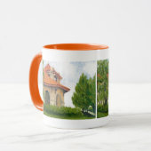 風光明媚な1904世界のフェアパビリオン – セントルイス マグカップ (正面左)