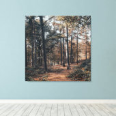 風光明媚リラックスな森 キャンバスプリント (インサイチュ (ウッドフロア))