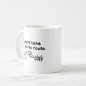 風光明媚ルート コーヒーマグカップ (正面左)
