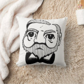 風刺漫画アンドリュー・カーネギー クッション (ブランケット)