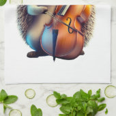 風刺画、漫画、イラストレーションAミュージカル キッチンタオル (折り畳み)