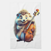 風刺画、漫画、イラストレーションAミュージカル キッチンタオル (縦)