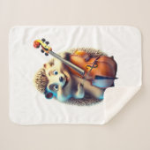 風刺画、漫画、イラストレーションAミュージカル シェルパブランケット (正面(横))