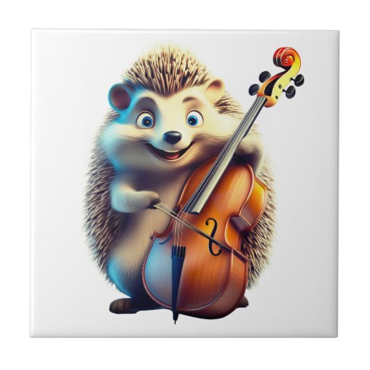 風刺画、漫画、イラストレーションAミュージカル タイル (正面)