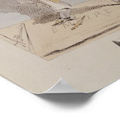 風刺的なファンタジー、アドルフの戯画 ポスター (角)