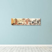 風刺的パピルス キャンバスプリント (インサイチュ (ウッドフロア))