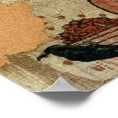 風刺的パピルス ポスター (角)