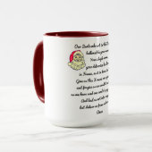 風刺：クリスマスの精神 マグカップ (正面左)