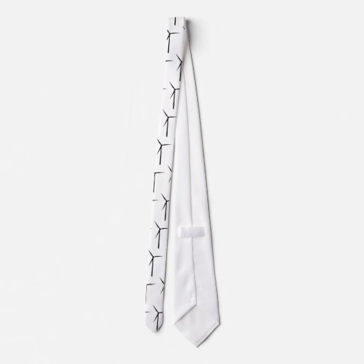 風力のタイ ネクタイ (裏面)