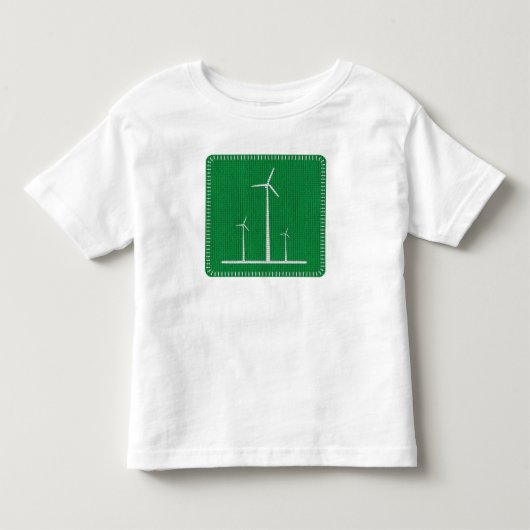 風力の幼児のTシャツ トドラーTシャツ (正面)