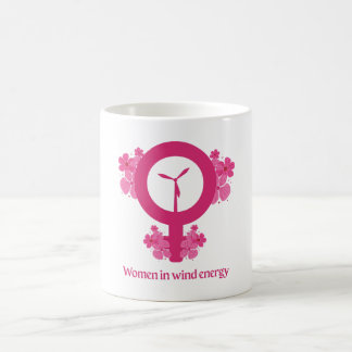 風力エネルギー女性 - フェミニストギフト コーヒーマグカップ
