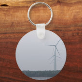 風力タービンが発電する キーホルダー (正面)