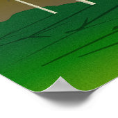 風力タービンアート ポスター (角)