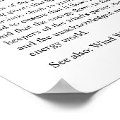 風力タービン技術者パーソナライズされたギフトポスター ポスター (角)