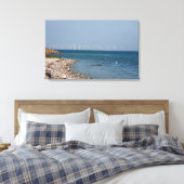 風力タービン キャンバスプリント (インサイチュ (寝室))