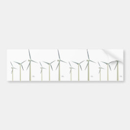 風力タービン バンパーステッカー