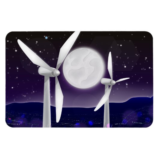 風力タービン マグネット (横)