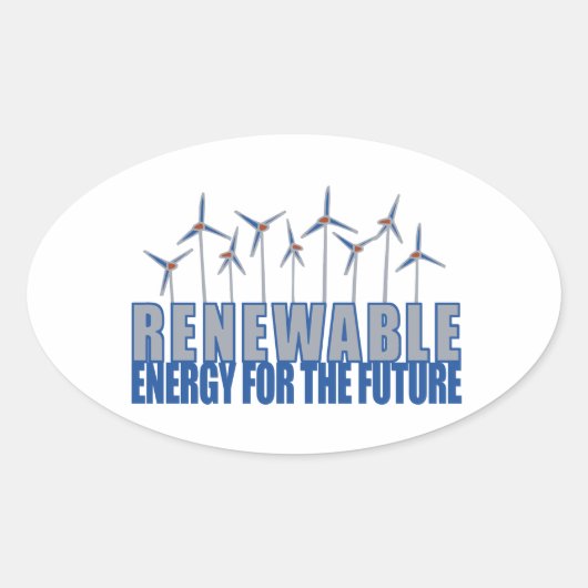 風力タービン 楕円形シール (正面)