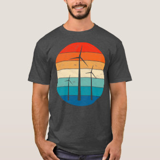 風力タービン Tシャツ