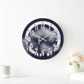 風力太陽の ラージ壁時計 (ホーム)