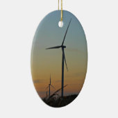 風力発電地帯の休日2012年 セラミックオーナメント (右)