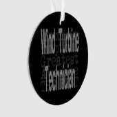 風力発電技術者 オーナメント (正面)