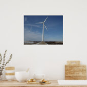 風力発電 ポスター (キッチン)