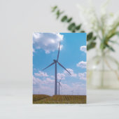 風力発電 ポストカード (スタンド正面)