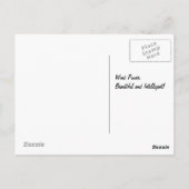 風力発電 ポストカード (裏面)