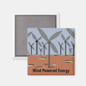 風力風車 マグネット (正面/裏面)