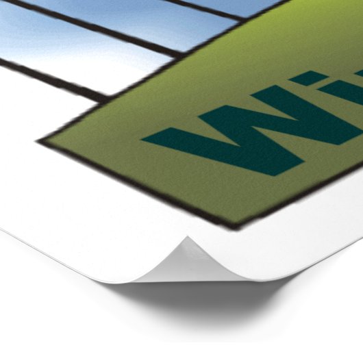 風力 ポスター (角)