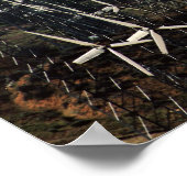 風力 ポスター (角)