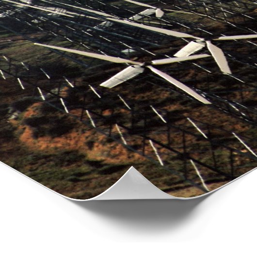 風力 ポスター (角)