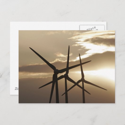 風力 ポストカード (正面/裏面)
