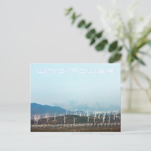 風力 ポストカード (スタンド正面)